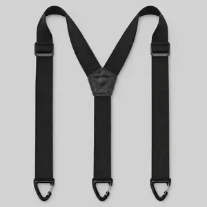 Adjustable 1.5 Inch Wide Hidden Suspenders for Men and Women with 3 Snap Loops Comfort Apparel Gift