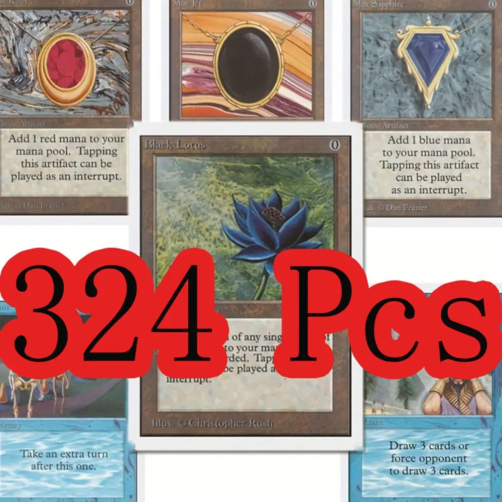 324 Game Collection Cards, Best Selling, Help Me Choose, Perfect for Collectors, High-Quality Gaming Trading Cards