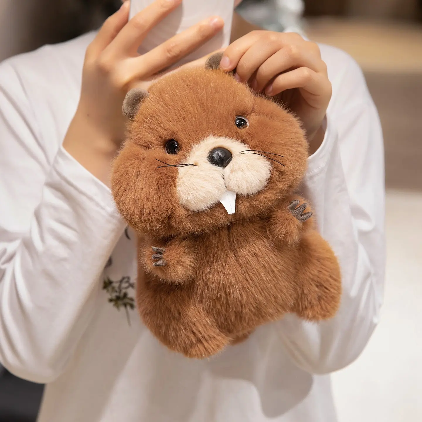 Marmot Plush Toy for Kids and Adults, Perfect Halloween Gift, Birthday Present, Unisex Soft Stuffed Animal, Ideal Festival Souvenir