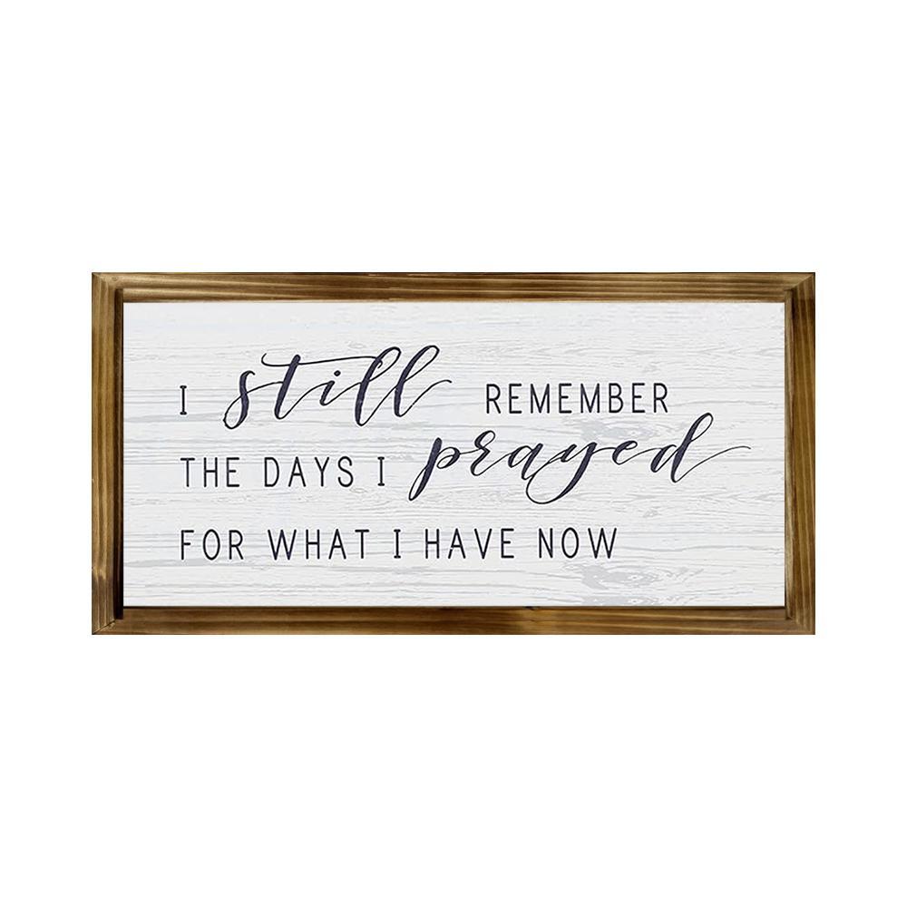 Letter Pattern Wooden Sign, 1 Count Rustic Wood Wall Sign, Vintage Plaque Decor, Decorative Wall Plaque, Home Decor Plaque for Garden Home Living Room Farmhouse, Rustic Farmhouse Design, Vintage Plaque Decoration
