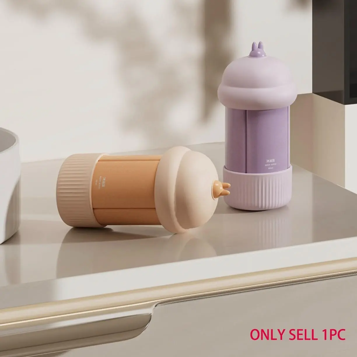 Four-In-One Travel Portable Dispenser Bottles, Silicone Cosmetic Shampoo Body Wash Bottle Set, Ideal for On-The-Go Use, Compact and Convenient