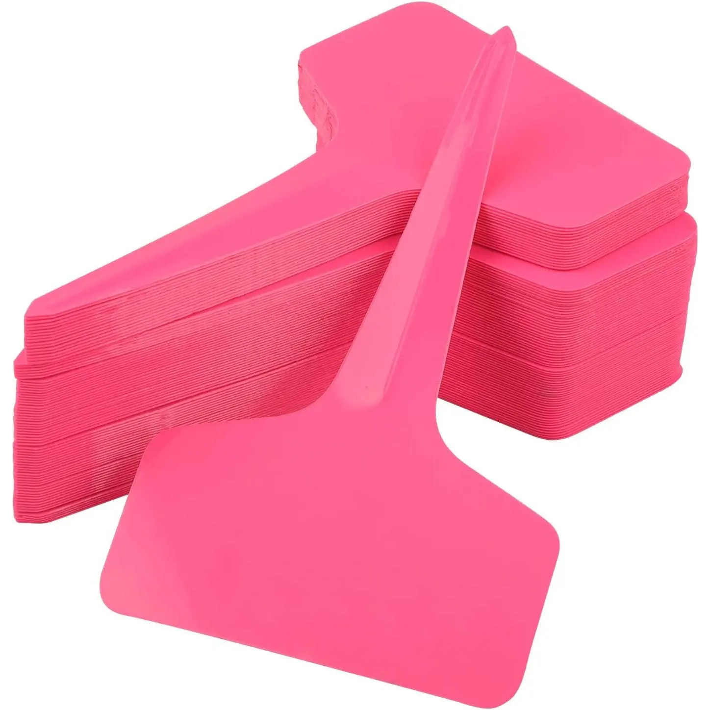 100 count 6 x10cm Plastic  T-Type Tags  Garden Labels