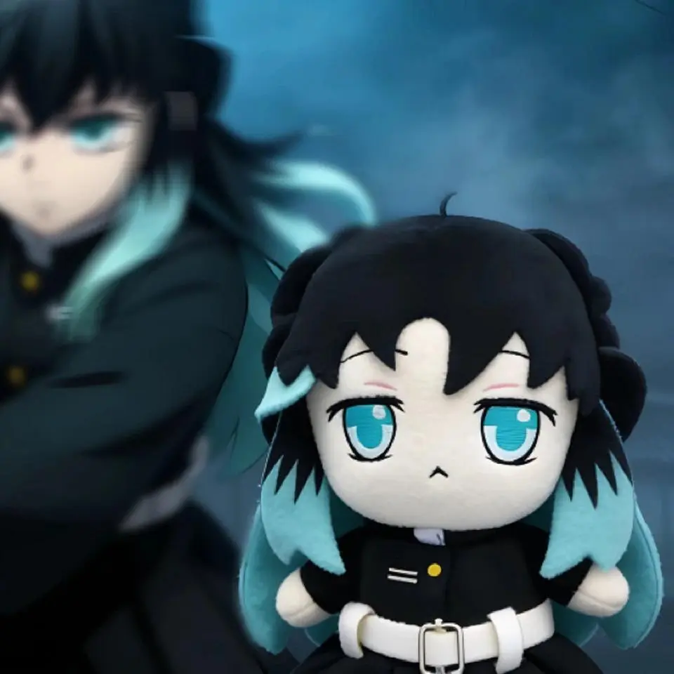 *NEW IN STOCK 26cm Demons Slayer Tokitou Muichiro Plush Toys Cute Soft Stuffed Home Room Decor Dolls For Birthday Christmas Gift