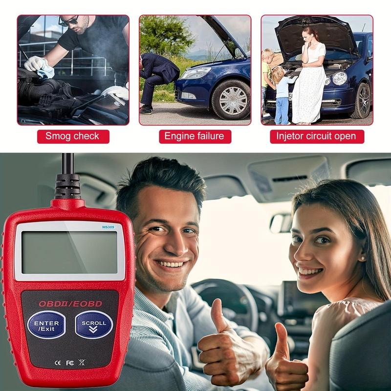 Multifunctional Car Fault Code Reader Accurate Engine Diagnostic Scanner ToolScanner Read & Erase Fault Code View For Peugeot
