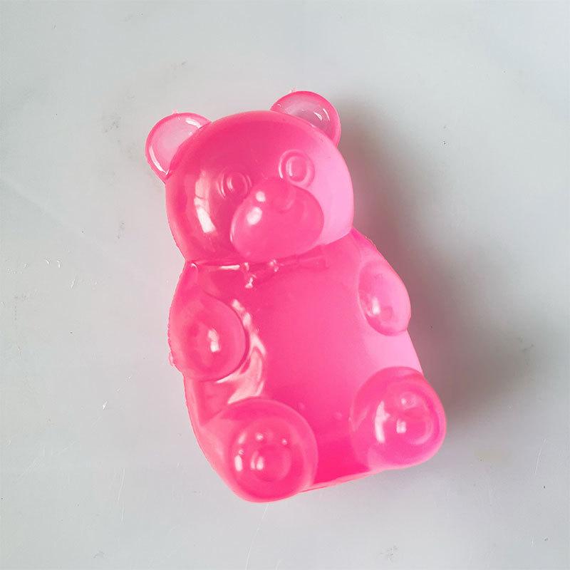 Soft Candy Bear Sensory Stress Relief Toy, Jelly Filled Squeeze Toy, Pressure Release Toy, Birthday Gift, Gift Bag Fillers