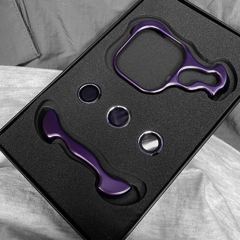 [LX]Frameless Corner Pad Anti-Fall Phone Case With Lens Protector, TPU Material Shaped Corner Pad Drop-Proof Cellphone Case, Phone Accessories For IPhone Series, Cover Protector, Protective, Smartphone