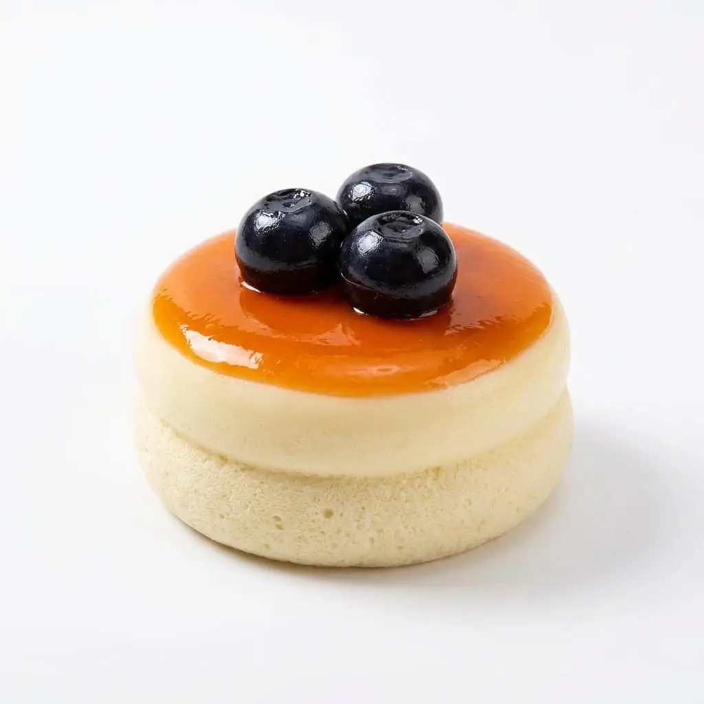 Souffle Squishy Toy(Blueberries, Strawberries, Mangoes)- Slow Rising Cute Cake Squeeze Toy for Anxiety Relief