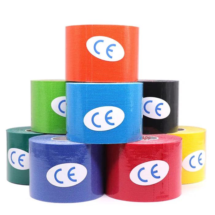 Waterproof Kinesiology Tape – Elastic Athletic Bands for Sports Recovery, Gym, Muscle Pain Relief & Strapping Support