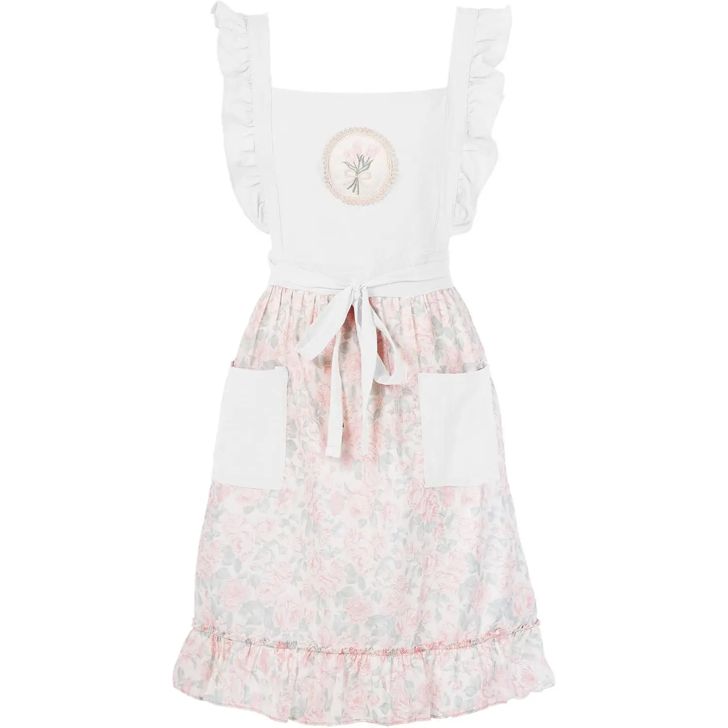 Cute Aprons for Women with Pockets  Adjustable   Pinafore  Apron for Kitchen Cooking Painting