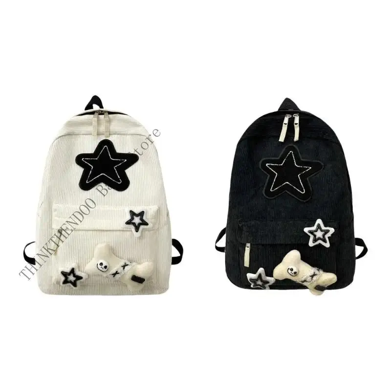 Lovely Stars Backpacks School Backpacks Large Capacity Casual Daypacks Aesthetic Backpacks Travel Bag Laptop Backpacks