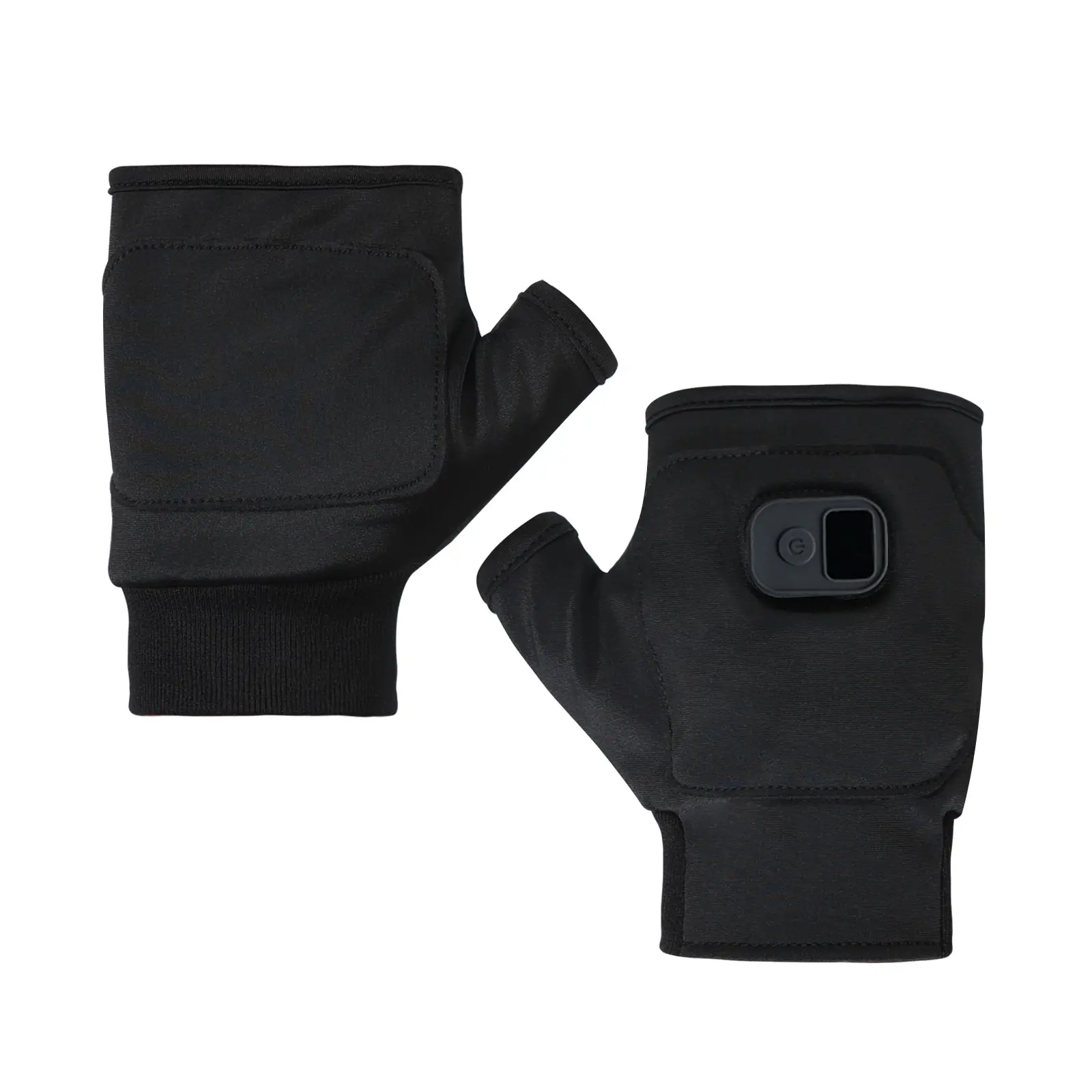 Digital Display Heated Gloves, Thumb Exposure for Easy Use, Three Temperature Settings, 2000mah Battery, Type-C Fast Charging