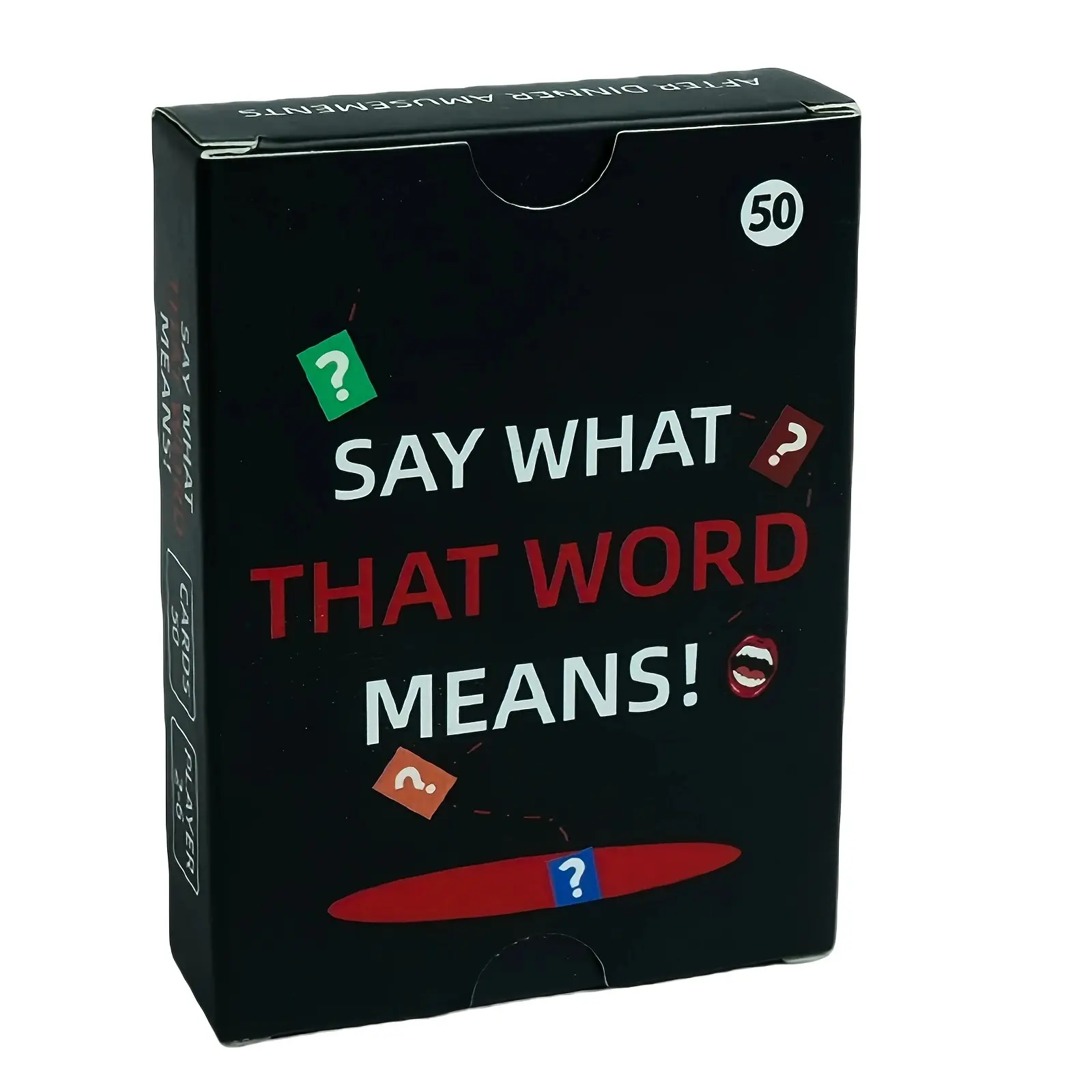 Think Quickly And Talk Fast! Adult Word-Guessing Game Cards, 50 Cards, Card Game, Entertainment Game For Family And Friends Gatherings, Icebreaker Cards