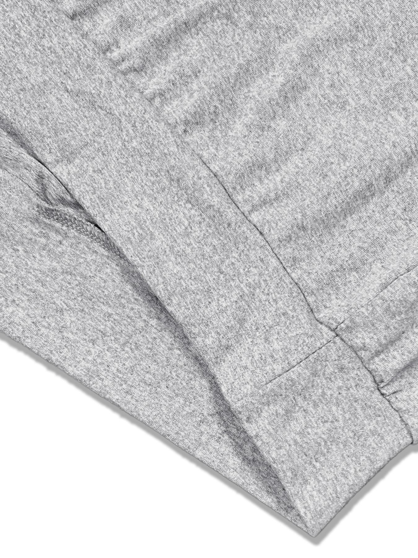 Men's Solid Plain Long Sleeve Crew Neck T-shirt, Casual Regular Fit Basic Round Neck Tee for Fall & Winter, Men's Clothes for Daily Wear