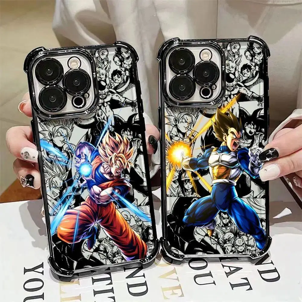 Anime Goku Vegeta Frieza D- Phone Case For iPhone 17 Pro MAX Air 16 15 14 13 12 11 Pro MAX Soft Cover