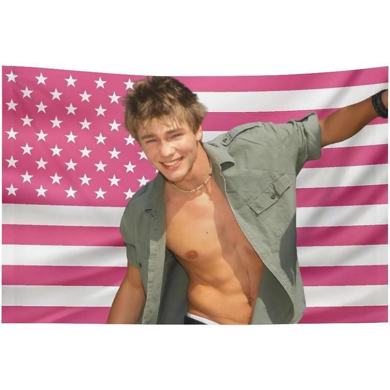 America Pink Chad Flag Michael Tapestry Murray Funny with Wall