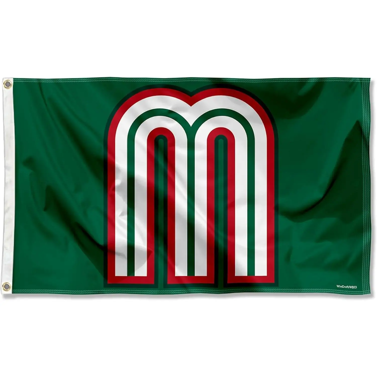 Mexico Baseball Logo Print Flag Banner, 3x5ft/60x90cm Large Grommet, Lightweight Sports Collectible for Decoration, 60X90cm/2X3ft