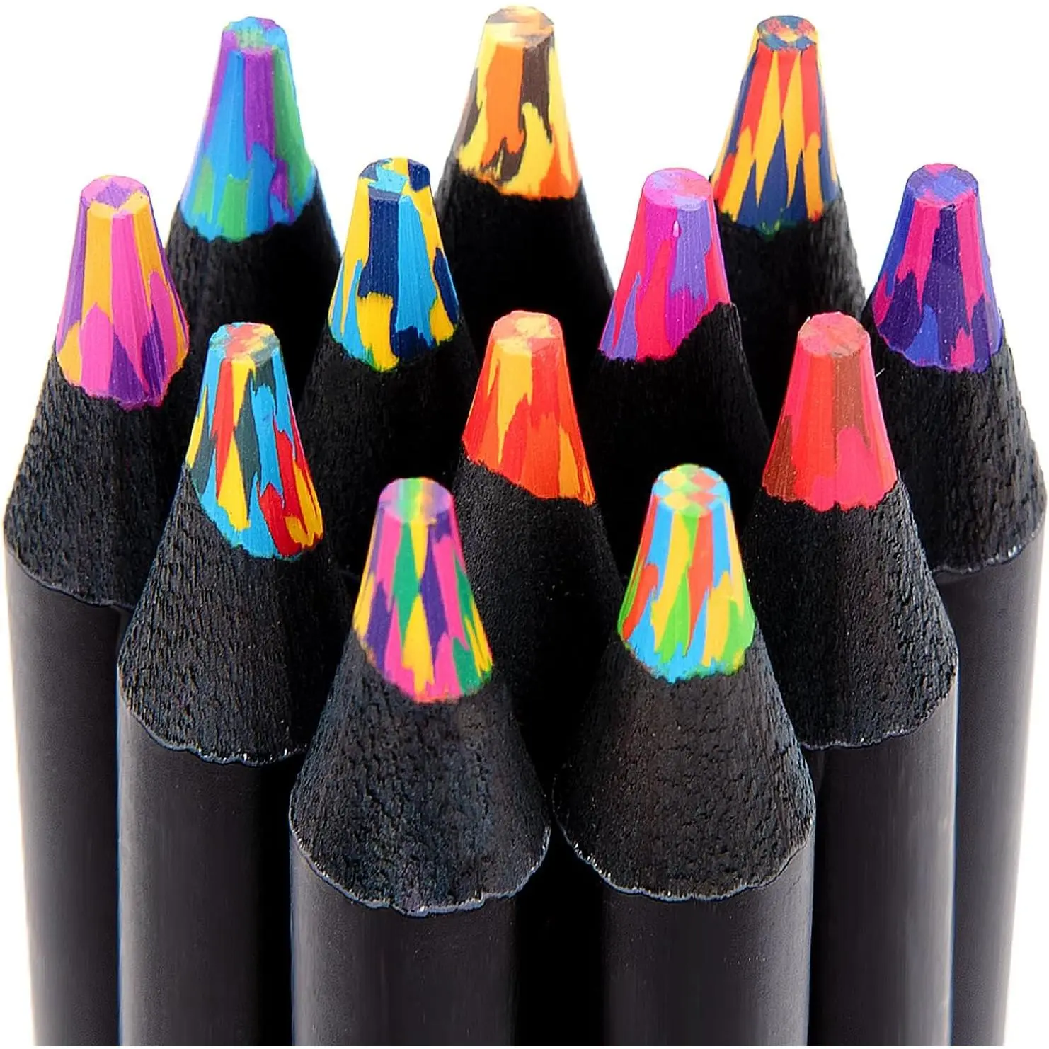 Art Supplies 12 Rainbow Colored Pencils, Teen Girl Gifts Trendy Stuff, Arts and Crafts for Kids Ages 8-12, Gifts for 5-12 Year Old Girl, Party Favors for Kids 8-12, Stocking Stuffers