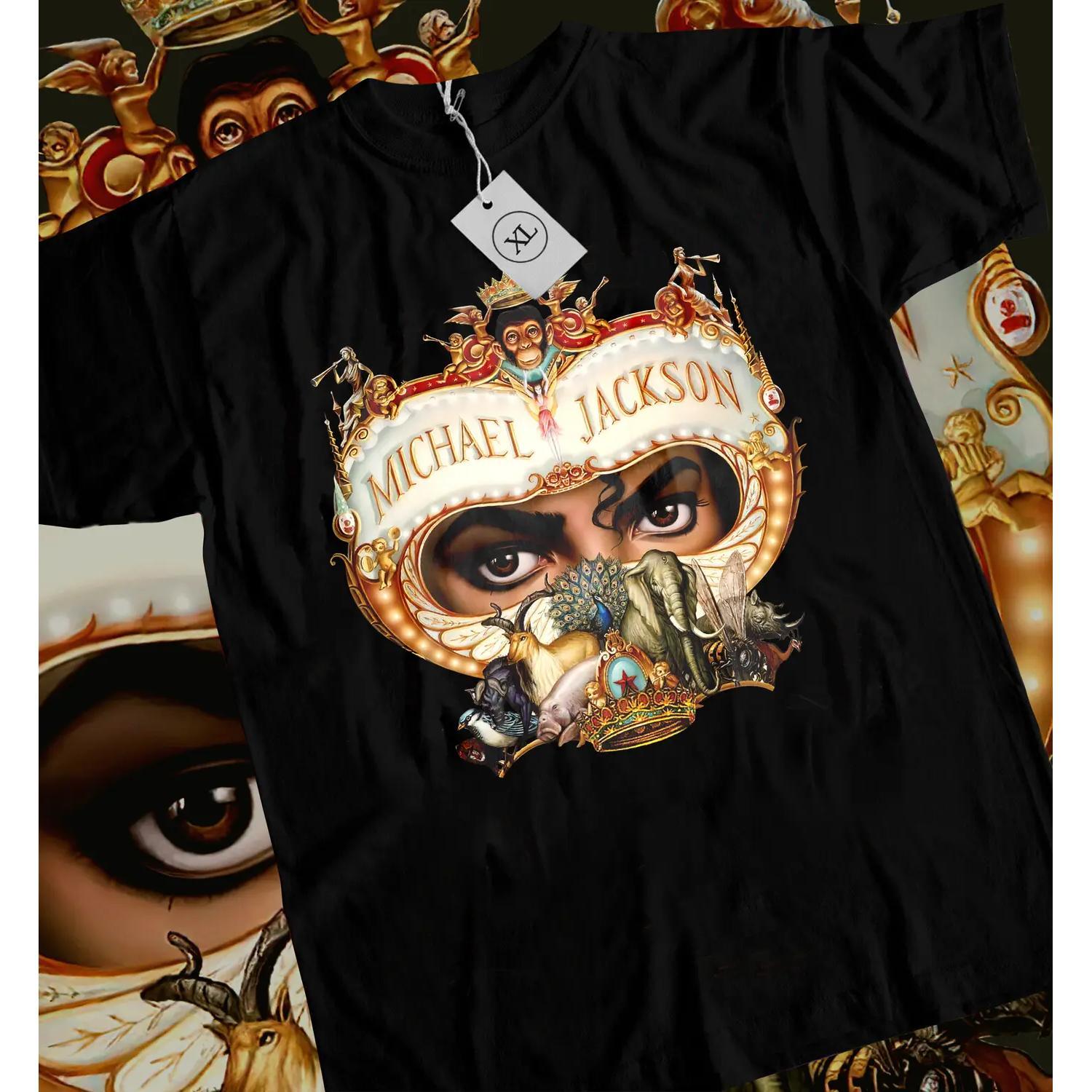 Michael Jackson Dangerous 25 T-Shirt, M J Homage Retro Unisex