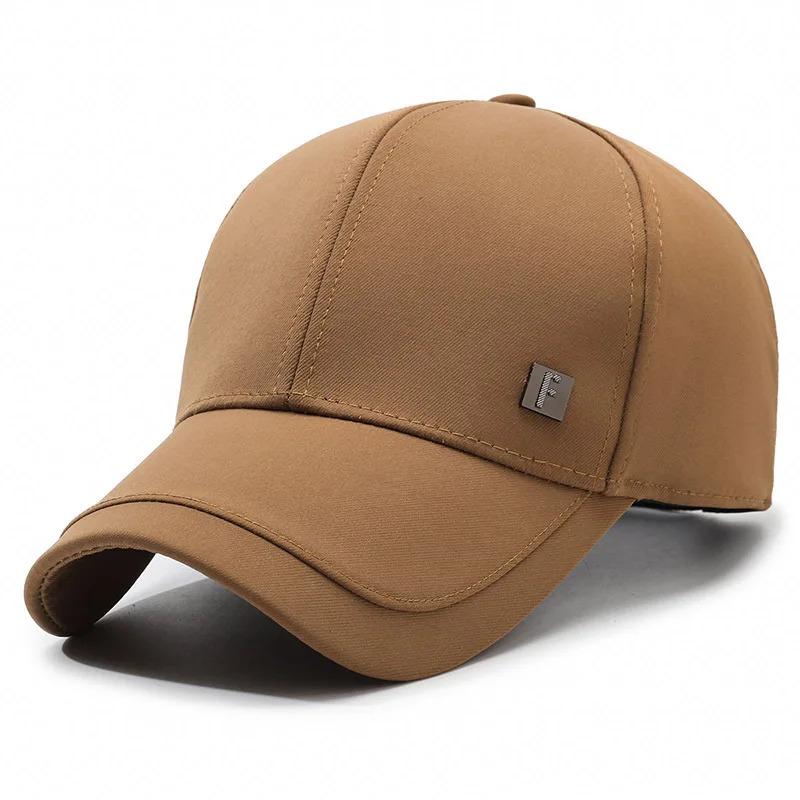 Hot Sale New Style High Quality Cap F Letter Baseball Cap Men Outdoor Fishing Sports Hats Solid Color Leisure Cap