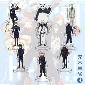 Jujutsu Kaisen Anime Acrylic Mini Stand 9 Piece Set Acrylic Figure Display Stand Gift Collection Acrylic Character Statue Anime