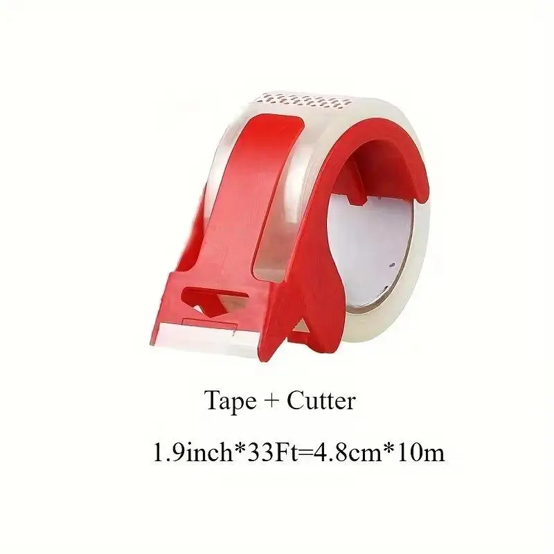 Industrial Grade Transparent Quiet Packing Tape, Ultra-Strong Adhesive, No Breakage, Noise-Free, Essential for Moving and Storage Boxes
