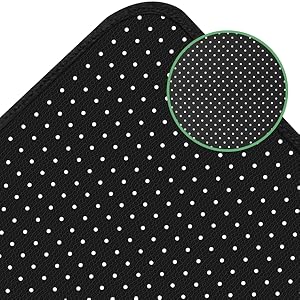 Grounding Mat for Bed, Queen Size, Brown, Faux, Spot Only, Grounding