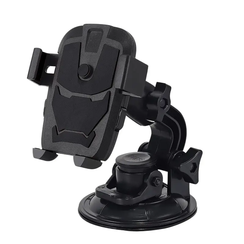 Various Engineering Vehicle Large Suction Cup Shockproof Phone Stand, Car Mount Camera Bracket, Multi-Angle Auto Shooting Fixer