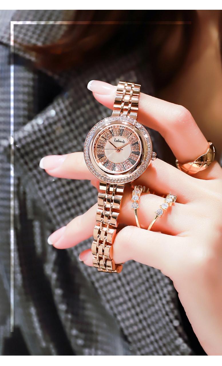 Elegant Women's Luxury Fashion Retro Quartz Watch with Adjustable Fit, Waterproof, Vintage Design, Ideal for Parties & Daily Wear- Perfect Date Night Gift for Anniversary and Birthday & Mother’s Day