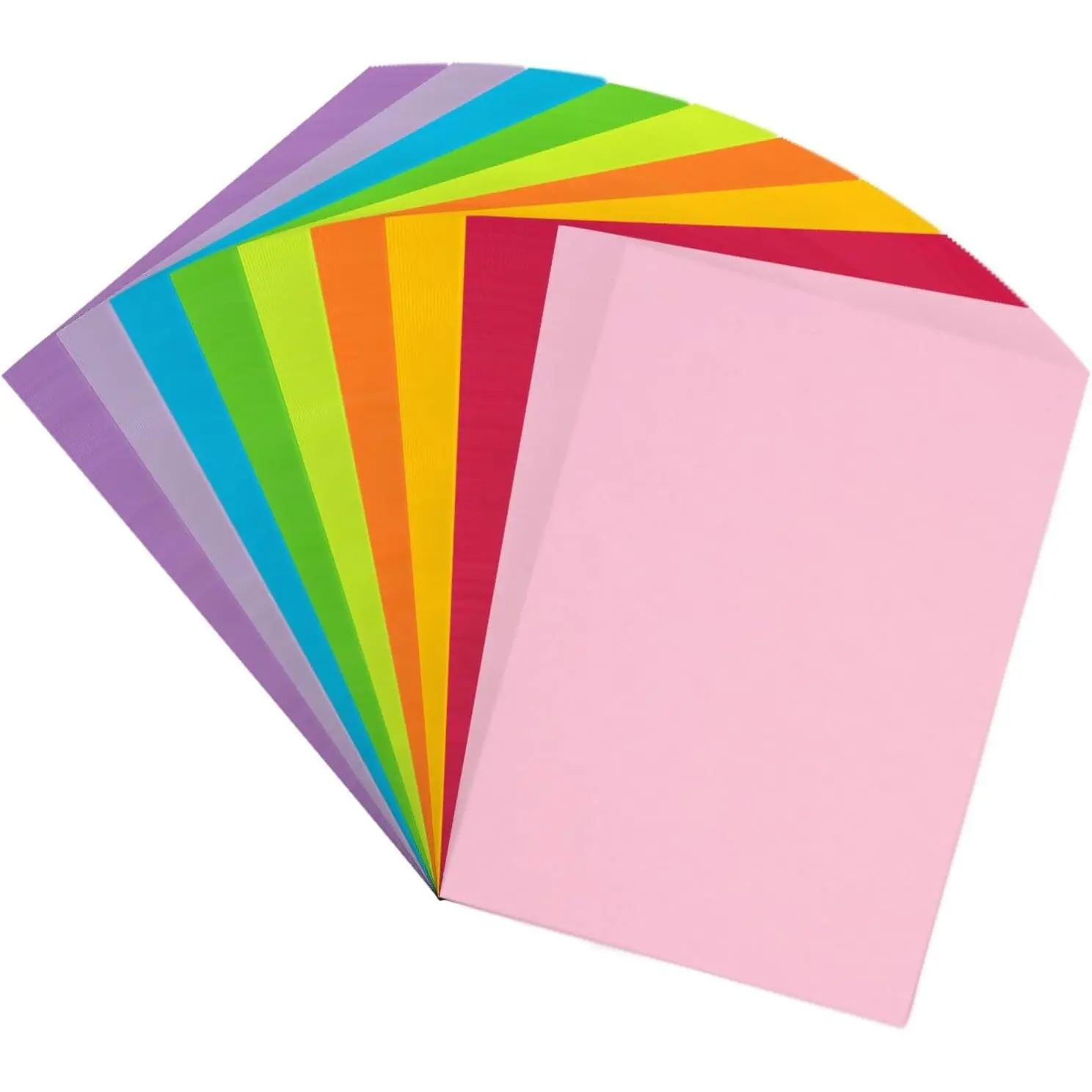 Colored Printer Paper 8.5x11 Inches, 180 Sheets, 9 Rainbow Colors, 20 lb/90GSM, A4 Origami Paper for Cutting, DIY Art & Craft