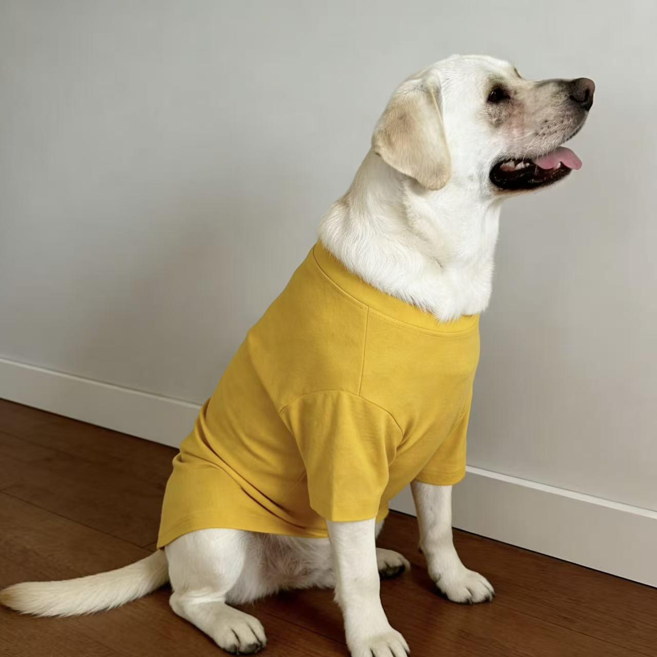 SoPets Summer Cooling Dog Shirts for Large Breeds Labrador Golden Retriever Thin Anti Shedding Shirt Breathable Pet Clothing