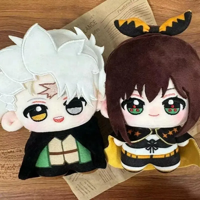 Anime Re Zero Natsuki Subaru Plush Doll 10cm Cartoon Keychain Shaula Stuffed Toy Pendant Plusie Doll Present XMAS Collect Gift