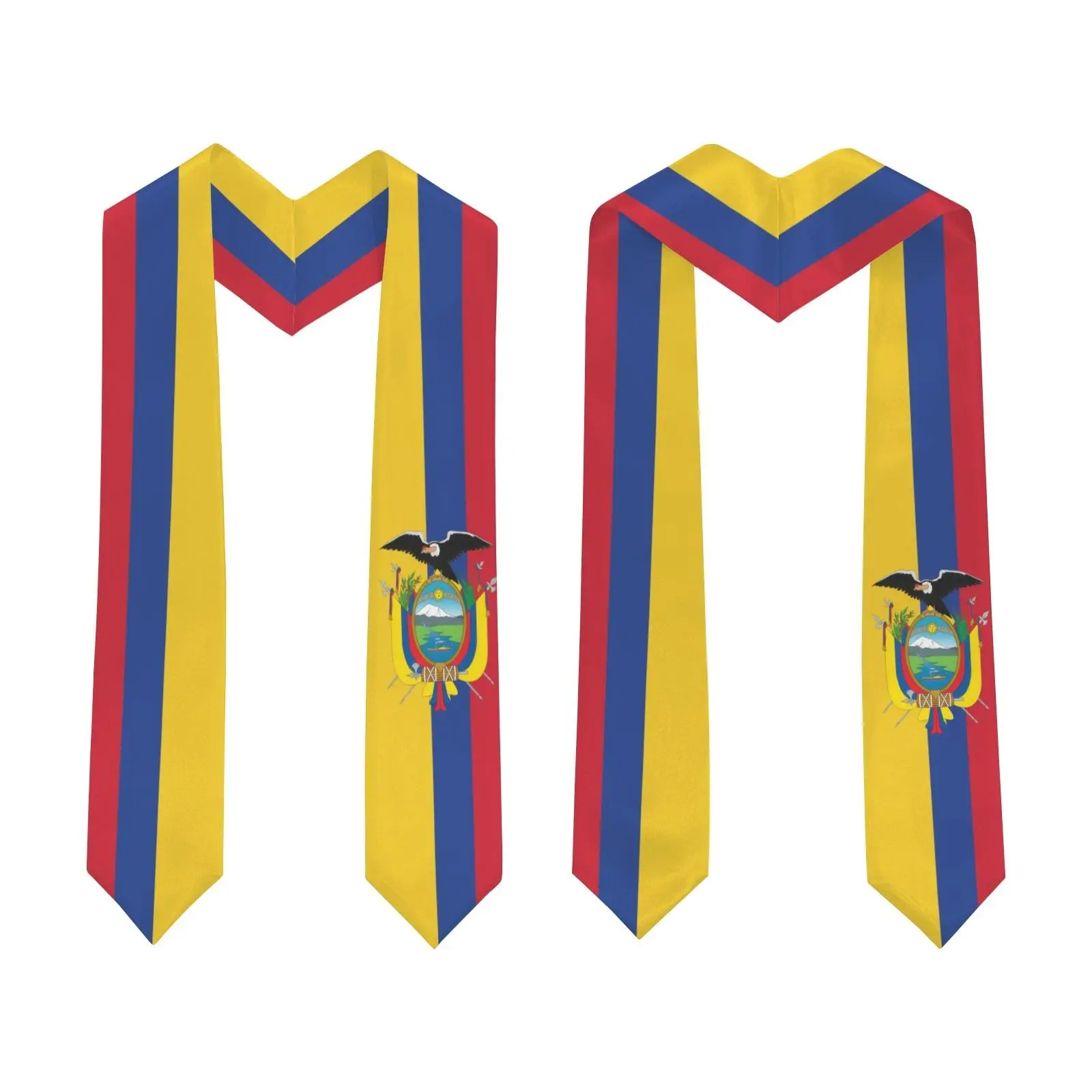 Graduation Sash/Stole/Scarf International Study Abroad Adult Unisex Ecuador Graduation Sash/Stole/Scarf International Study Abroad Adult Unisex Ecuador