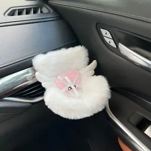 Plush Toys for Car Air Vent Decor, Cute Plush Accessories for Car Safety Seats, Aesthetic Car Accessory, Compatible with 1/12 Scale Dolls