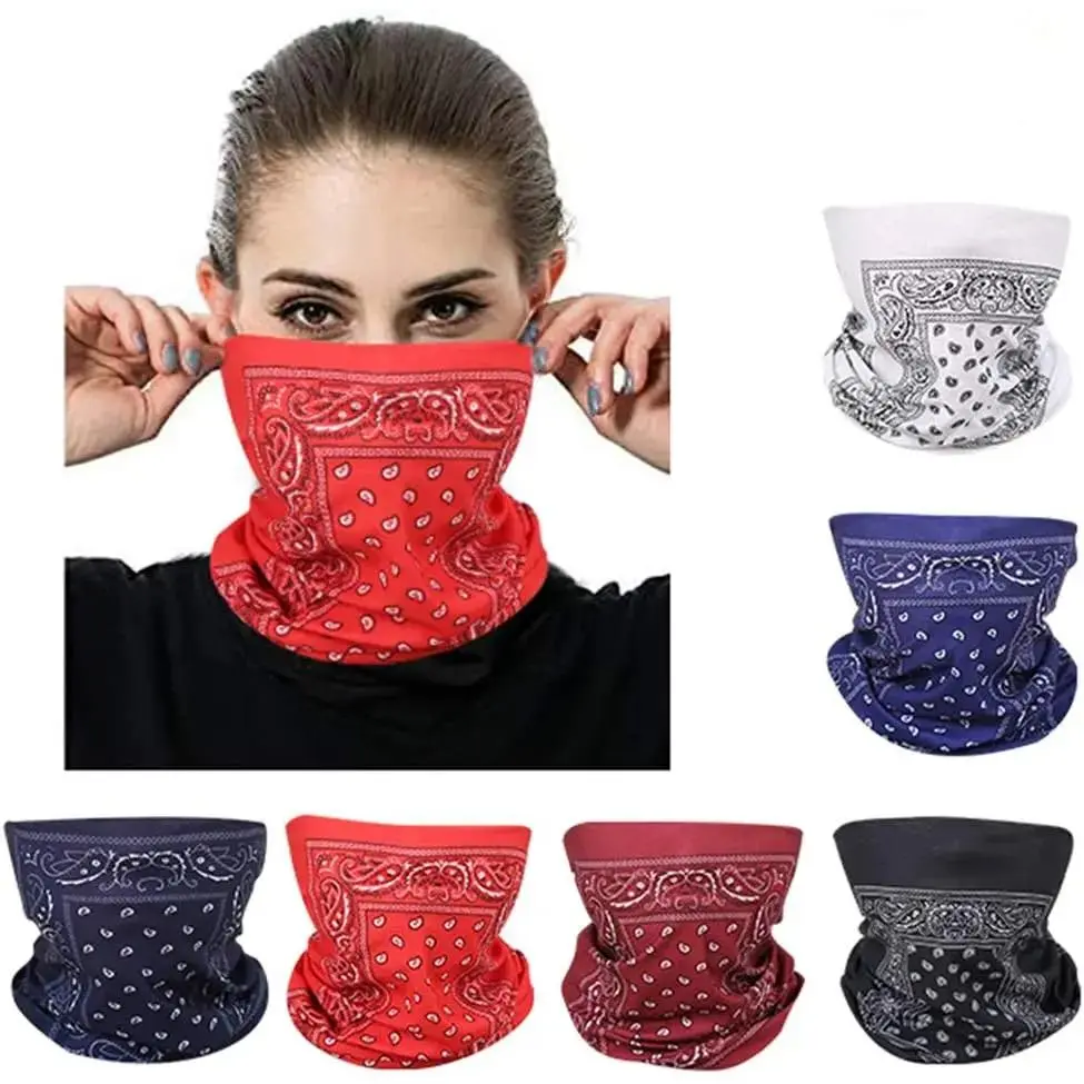 Mask Multi Bandana  Gaiter Seamless Magic Headband Outdoor  Scarf for Dust Wind and UV Resistance Yifanyou Sports