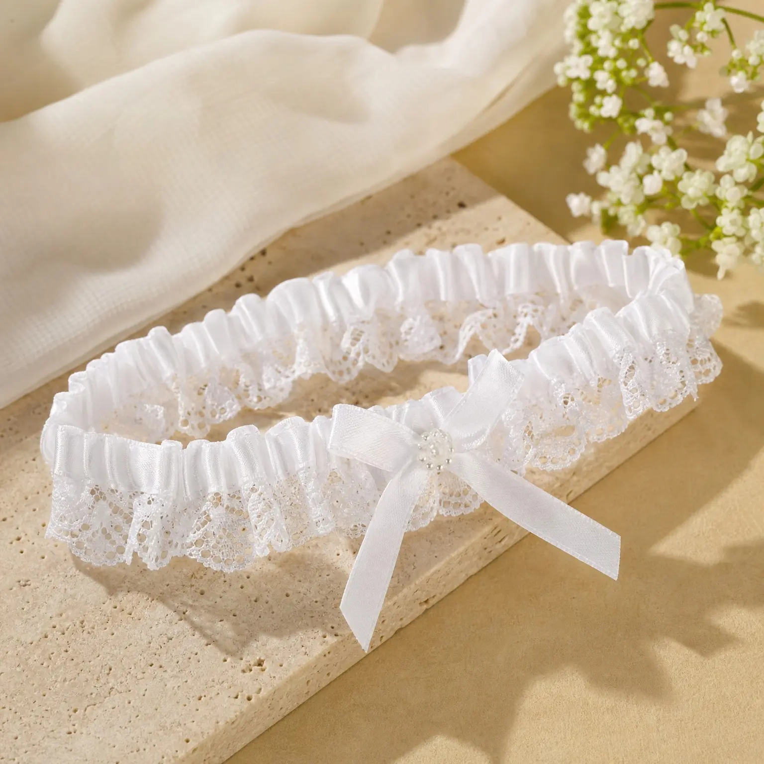 White Lace Bridal Garter Set for Women Wedding Garters in White Pink Black Blue Green Halloween Costume AccessoryGift