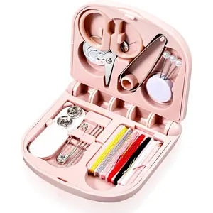 Mini Sewing Kit Travel,  Small Sewing Kit,  and Thread Kit Deluxe 5th Gen Square Soft , Portable Essentials for Quick Repairs