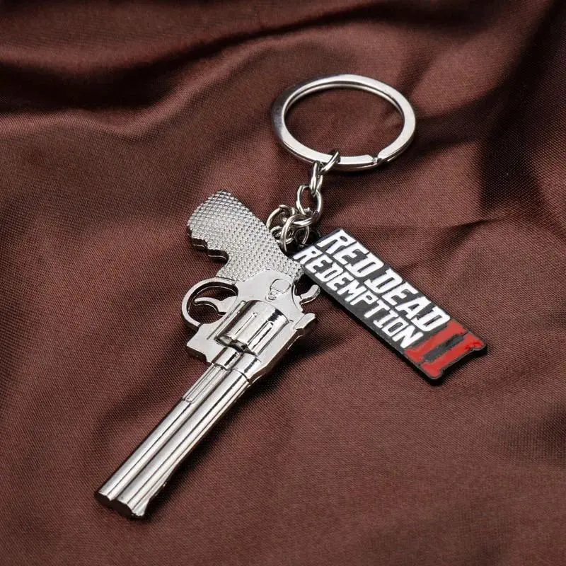 Creative movie Keychain Men Cosplay Game Pendant Car Key Rings Metal Key Accessories Key Props Bag Jewelry Fans Gifts