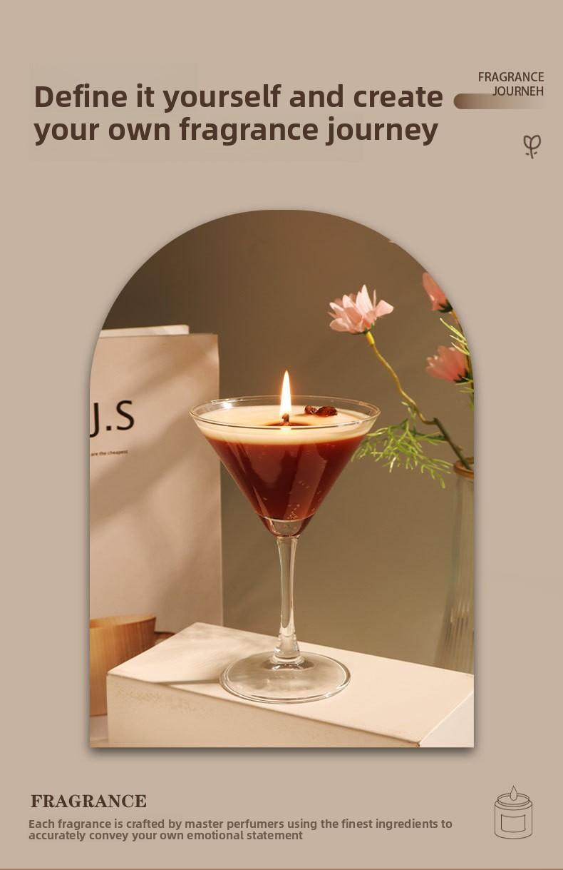 Italian Coffee Scented Candle, Holiday Gift, Romantic Atmosphere Fragrance, Aromatherapy