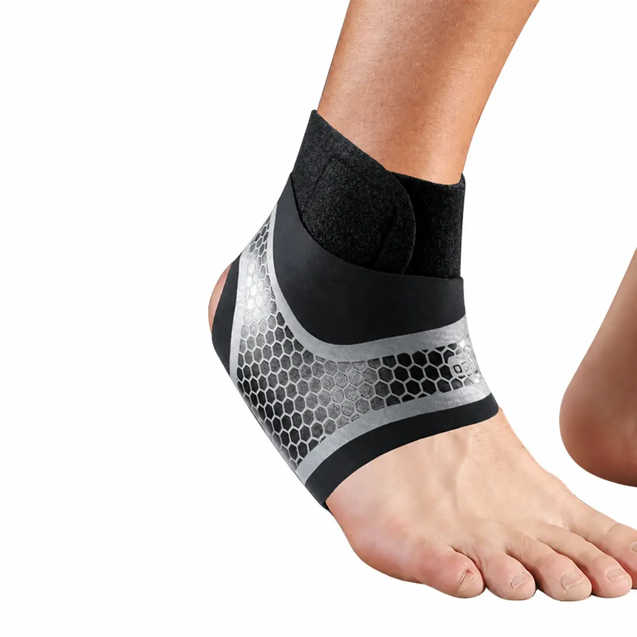 High-Performance Ankle Support Brace for Sports & Outdoor Activities – Breathable Compression Sleeve with Stabilizing Straps, Ideal for Basketball, Running, Hiking, and Fitness Training to Prevent Sprains and Enhance Joint Stability