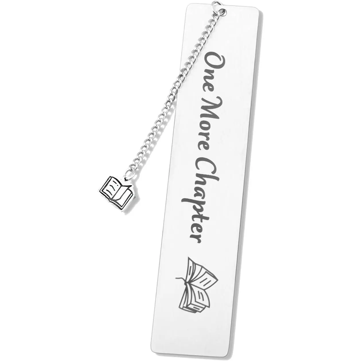 Chapter Metal Bookmark, Stainless Steel Book Marker for Women & Men, Book Lover Gifts for Readers, Reading Accessories, Teacher Birthday  Gifts