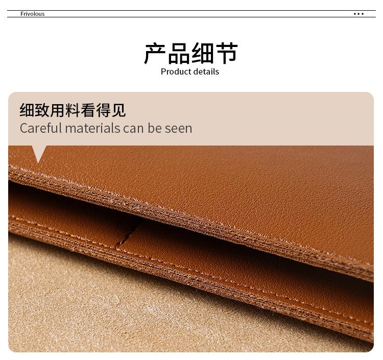 10 Card Slot Slim Long Wallet for Men – RFID PU Leather Bifold with Hidden Cash Compartment, Minimalist Lightweight Wallet for Everyday Carry, Trendy Design la