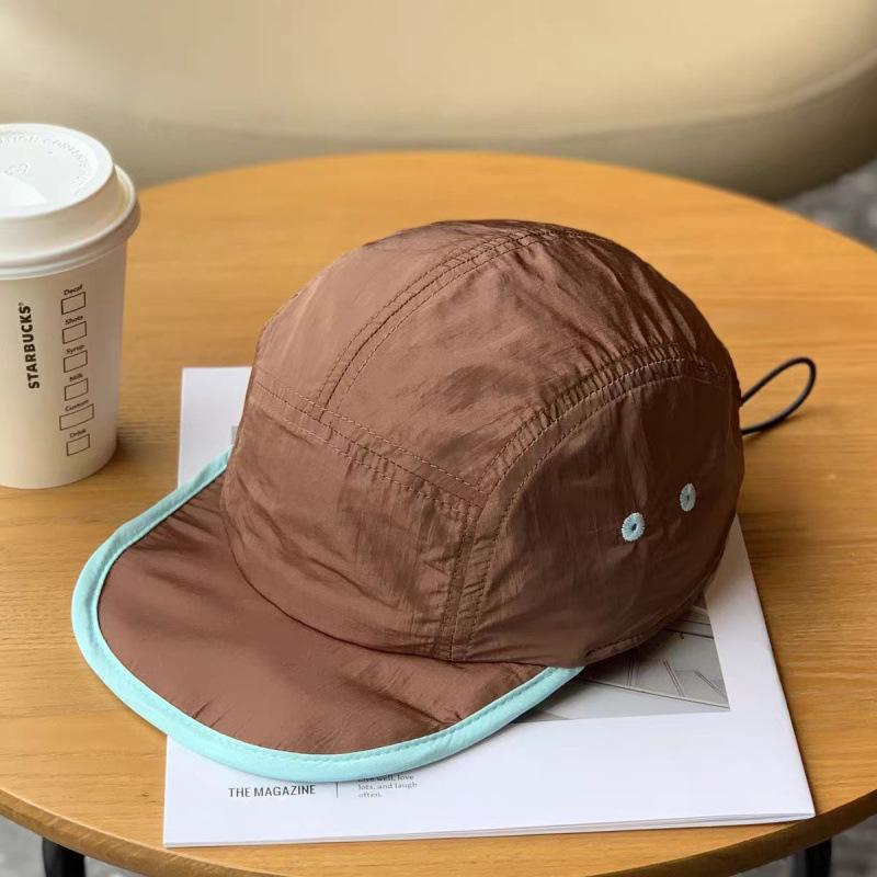 5 Panel Cap Quick Dry Lightweight Breathable Hat Adjustable Running Cap for Men Women Outdoor Hiking Cycling Travel Summer Sun Hat