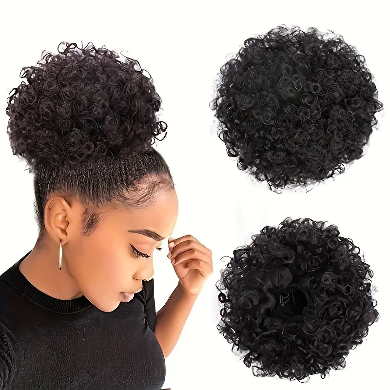 African bun wig