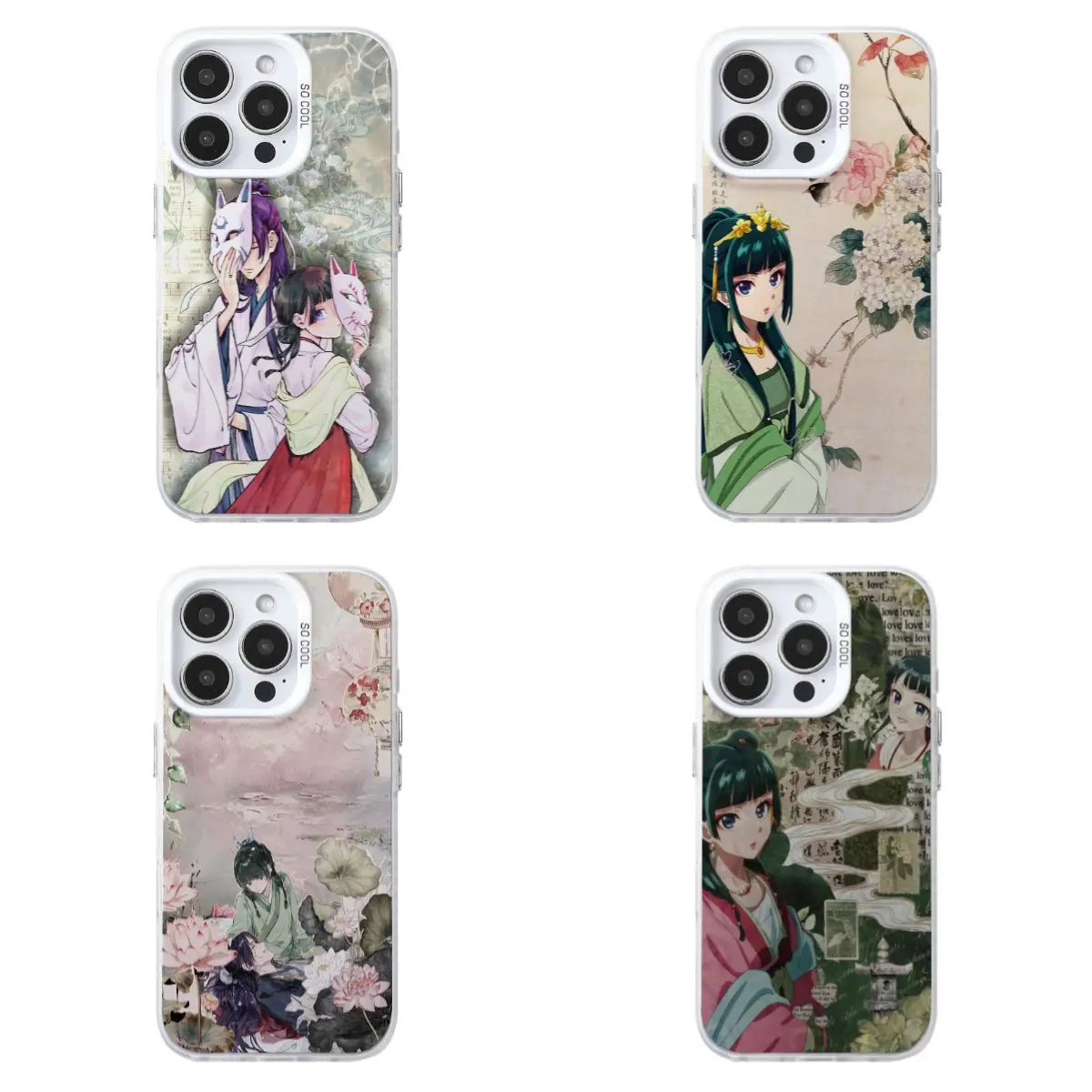 The Apothecary Diaries Smartphone Case - Casing, Cover & Accessory for iPhone 17,16,15,14,13,12,  Pro, Pro Max, Plus and Samsung Galaxy S22-26- Ideal Gift for Anime Fans