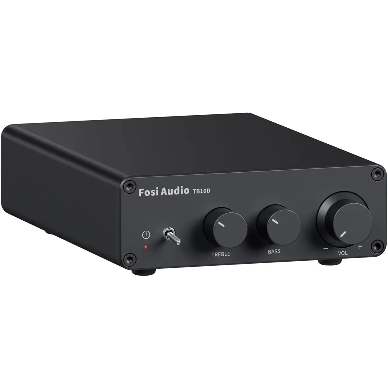 TB10D 2  Stereo Amplifier, Class D Mini Power Integrated Amplifiers 600W for Passive Speakers/Bass Shaker,   Component Desktop Amp Receiver TPA3255 with Bass Treble Control