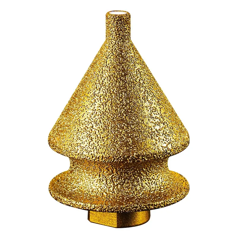 2-in-1 Diamond Hole Cutter with industrial-grade M14 thread, reusable, sharp and wear-resistant. It integrates conical chamfering, hole enlarging and edge trimming into one tool. Suitable for chamfering, grinding and polishing holes on tiles, marble, quar