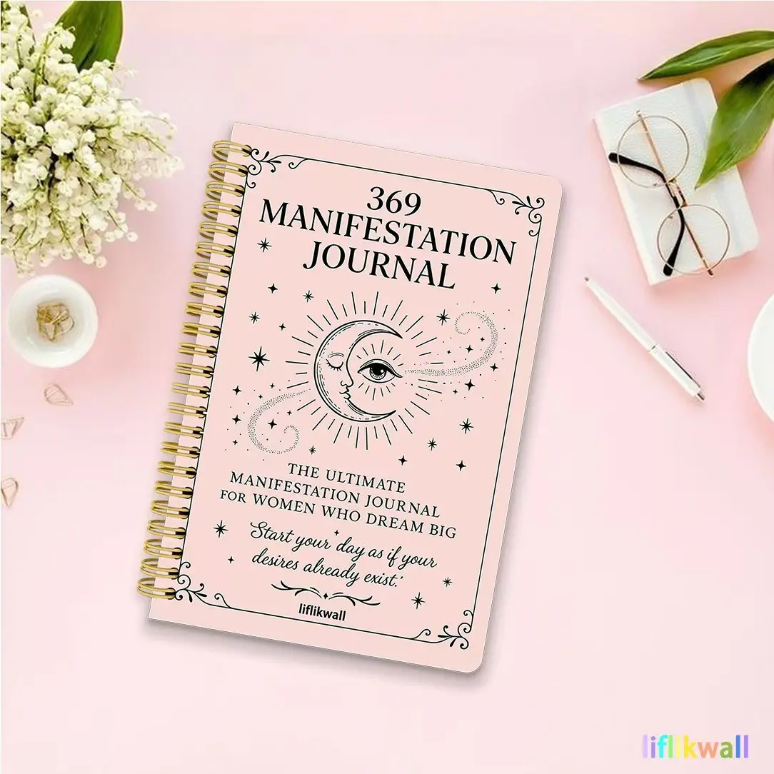 369 Star Moon Dream Journal Notebook, Perfect for Writing Dreams and Reflections, Ideal Gift for Nighttime Dreamers, Unique Diary Book