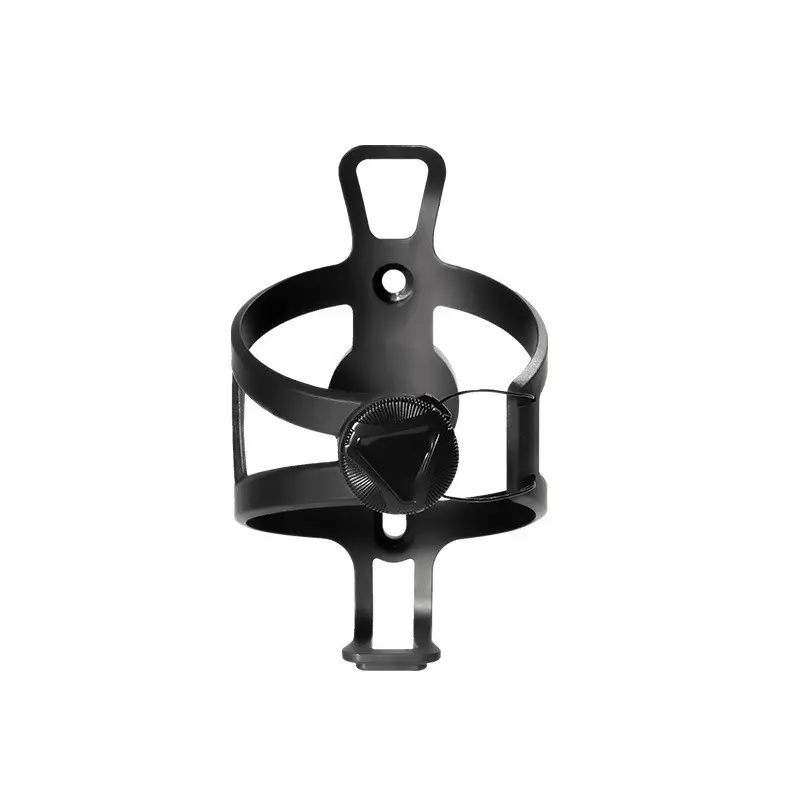 Adjustable Lightweight Bike Water Bottle Cage with Hidden AirTag Locator Holder, Universal Mount for Road & Mountain Bicycles, Secure Anti-Theft Tracker Slot for Cycling Safety & Peace of Mind