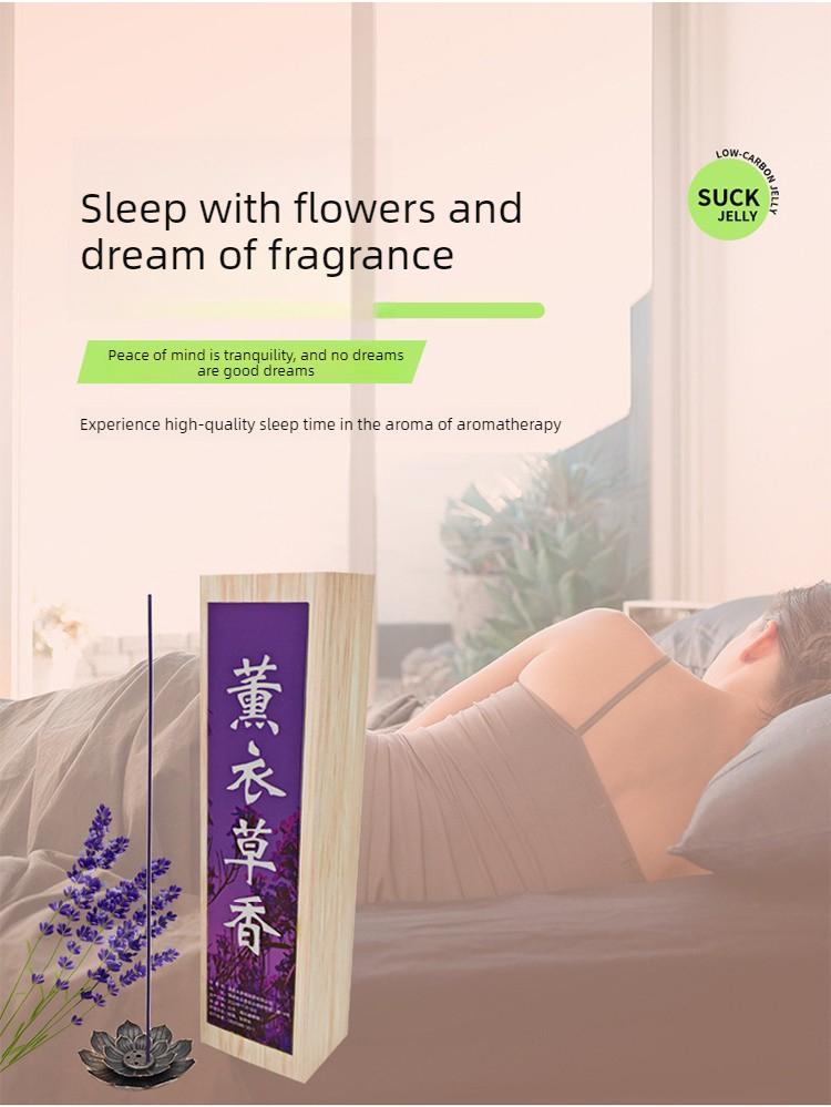 Lavender Incense Sticks for Home Use Indoor Air Purifying & Odor Eliminating Scented Sticks with Cedar Osmanthus & Orange Fragrances for Relaxation and Fresh Aroma aromatherapy