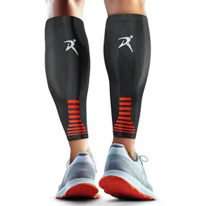 Calf Compression Sleeves Men Women - Leg Compression Sleeve Footless Socks - Shin Splint Relief ness Running